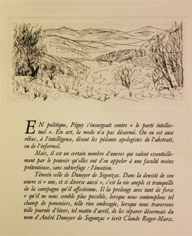 dunoyer de segonsac, maurice loncle, eloge, edition originale, livre ancien, velin de riches, eau-forte