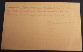 cocteau prince frivole, mercure, 1910, originale, poemes, autographe, fragment, signé