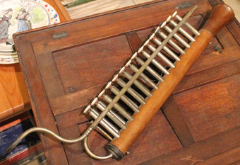 polyharmonica, harmonica, complexe, 1900, instrument, musique, rare
